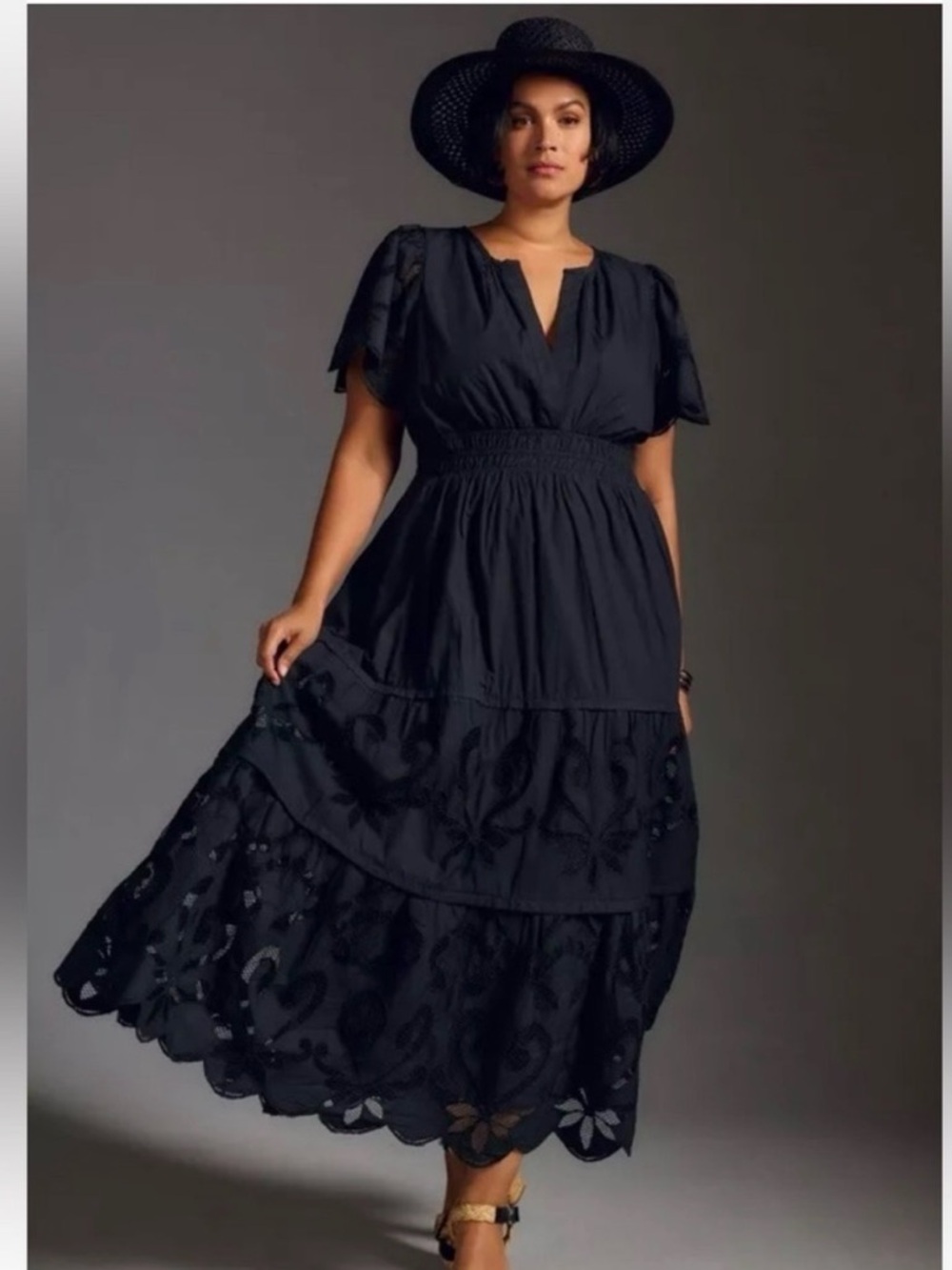 Anthropologie Somerset Maxi Dress: Cutwork Edition - Picture 4 of 9